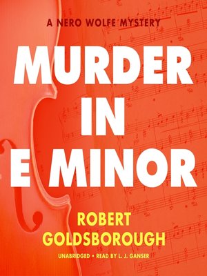 cover image of Murder in E Minor